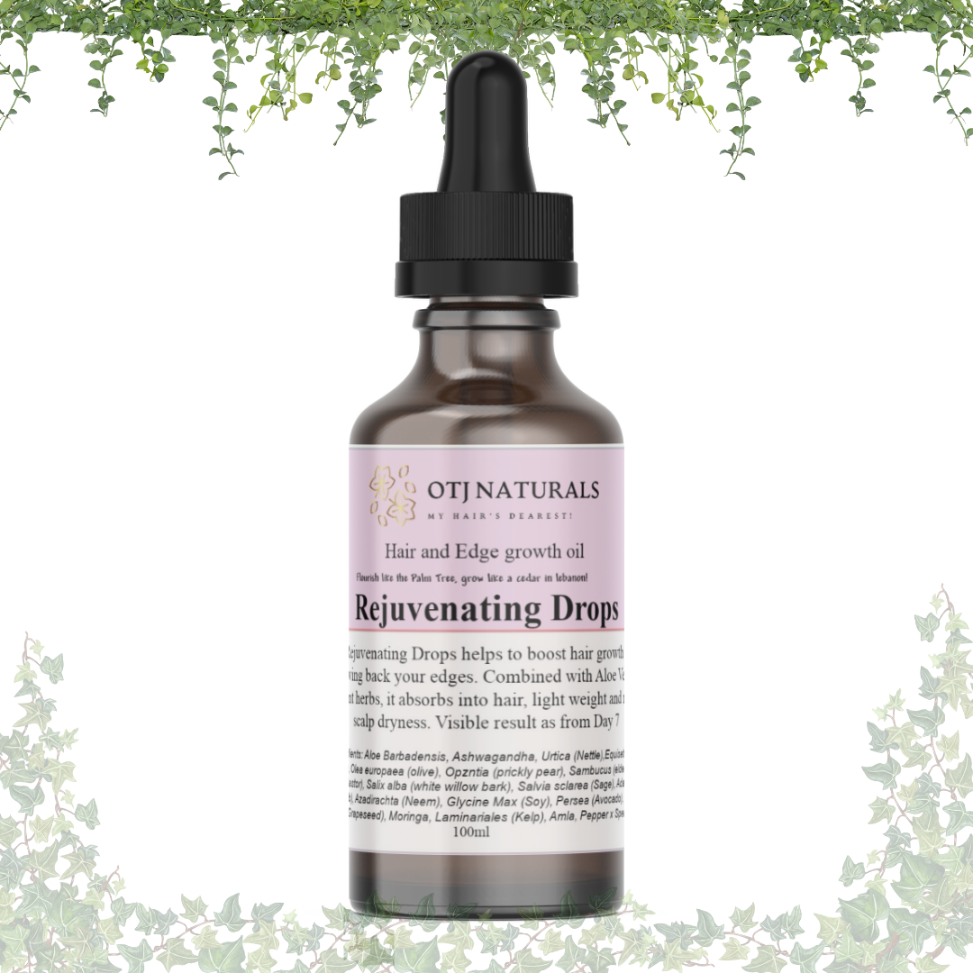 Rejuvenating Drops – Bio Haaröl für Wachstum & Kopfhautpflege