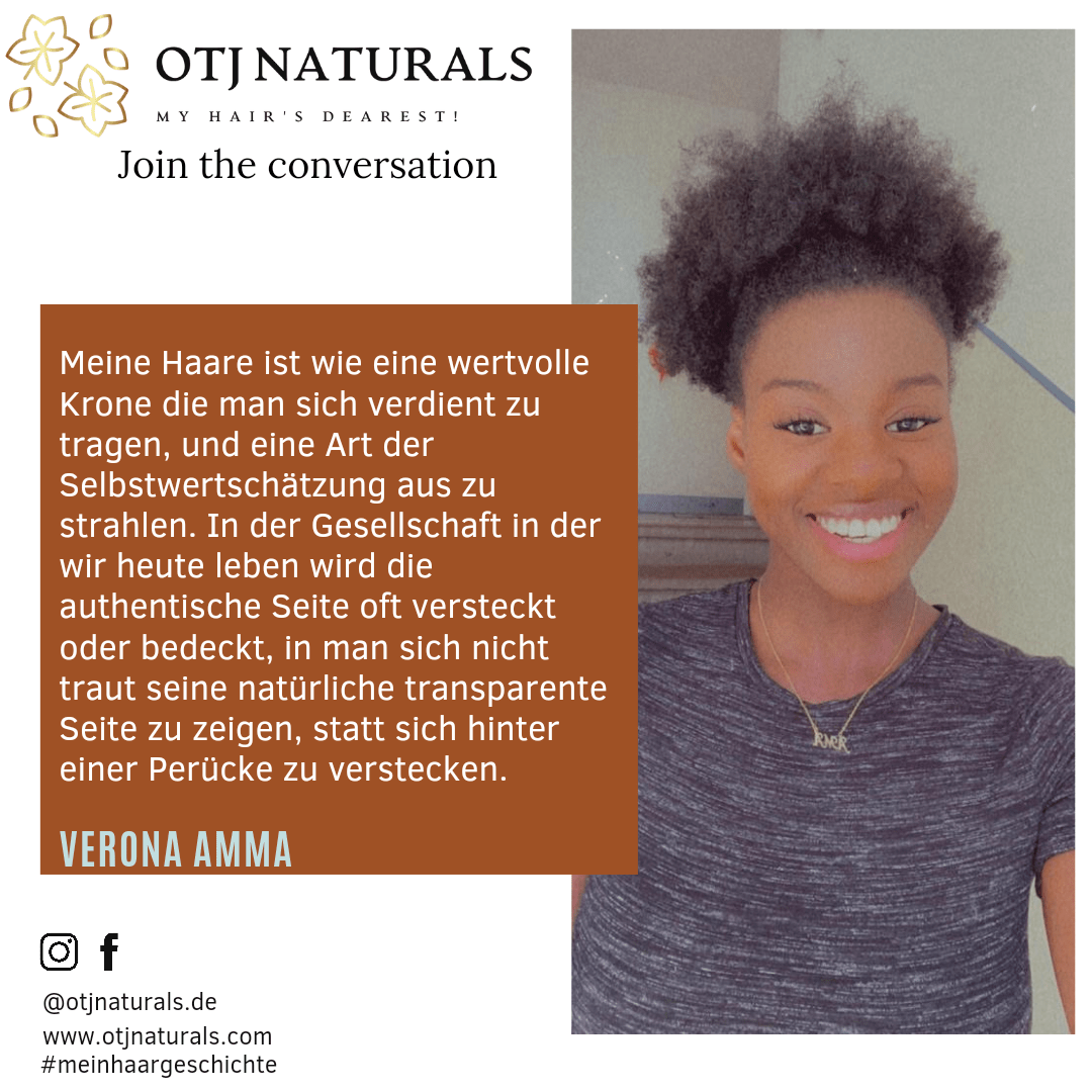 Afrohaare Deutschland - Haargeschichten von Verona Amma - Afro 4c Haare - OTJ Naturals