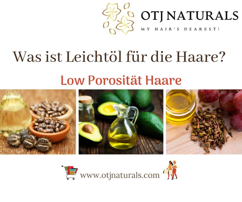 Gering poröse Haare - OTJ Naturals