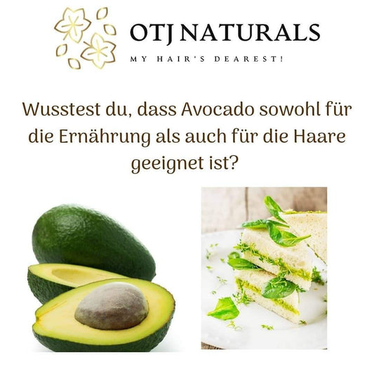 Haarpflege mit Avocado - OTJ Naturals