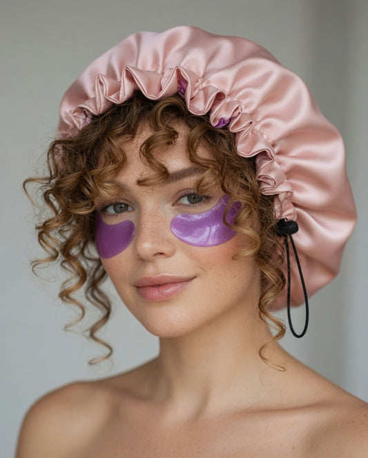 Osamu Satin Bonnet – Handmade Sleep Bonnet for Curl Protection