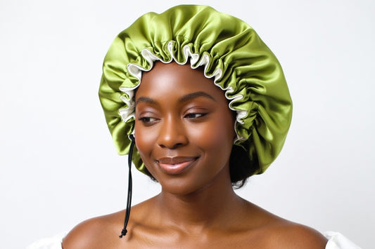 Media Satin Bonnet – Handmade Sleep Bonnet for Healthy Hair