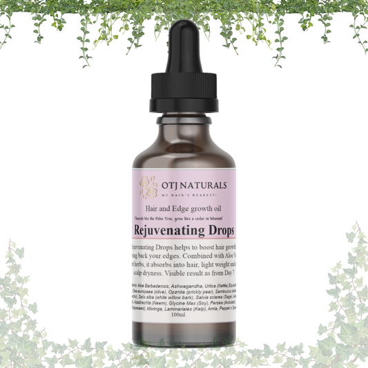 Rejuvenating Drops – Bio Haaröl für Wachstum & Kopfhautpflege