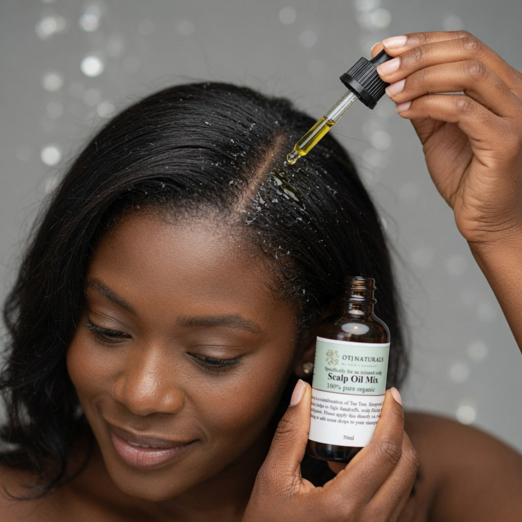 Scalp Oil Mix – Bio Kopfhautöl gegen Schuppen & Juckreiz