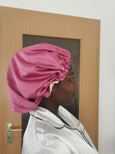 Load the picture into the gallery viewer,Lana Satin Hair Bonnet - OTJ Naturals
