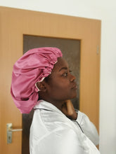 Load the picture into the gallery viewer,Lana Satin Hair Bonnet - OTJ Naturals
