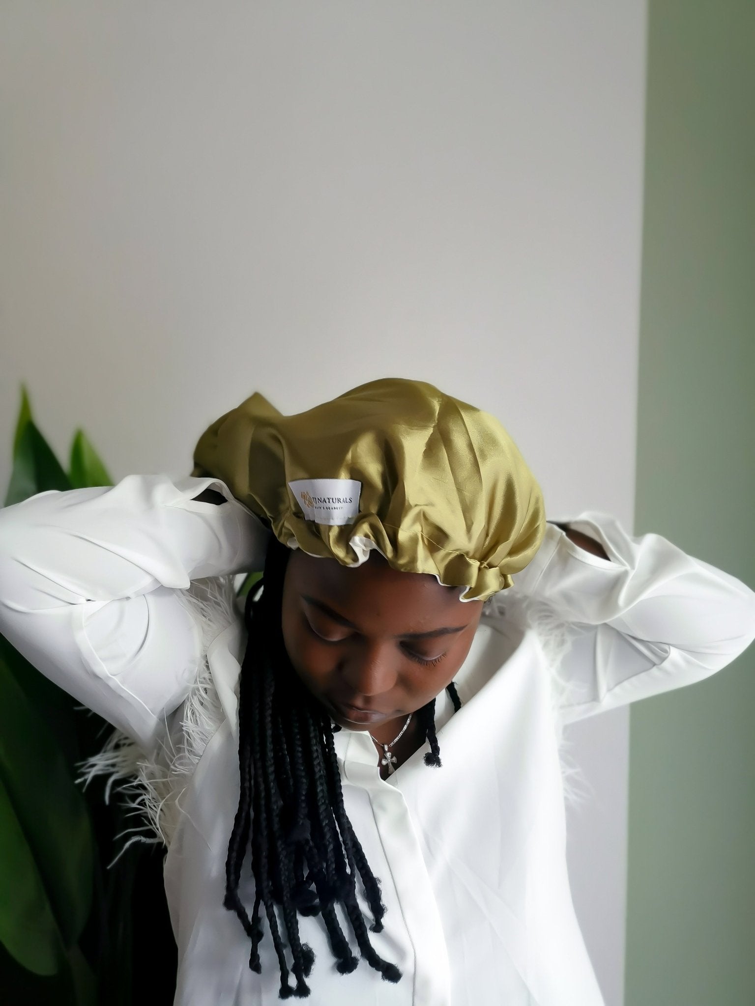 Mudia Satin Hair Bonnet - OTJ Naturals