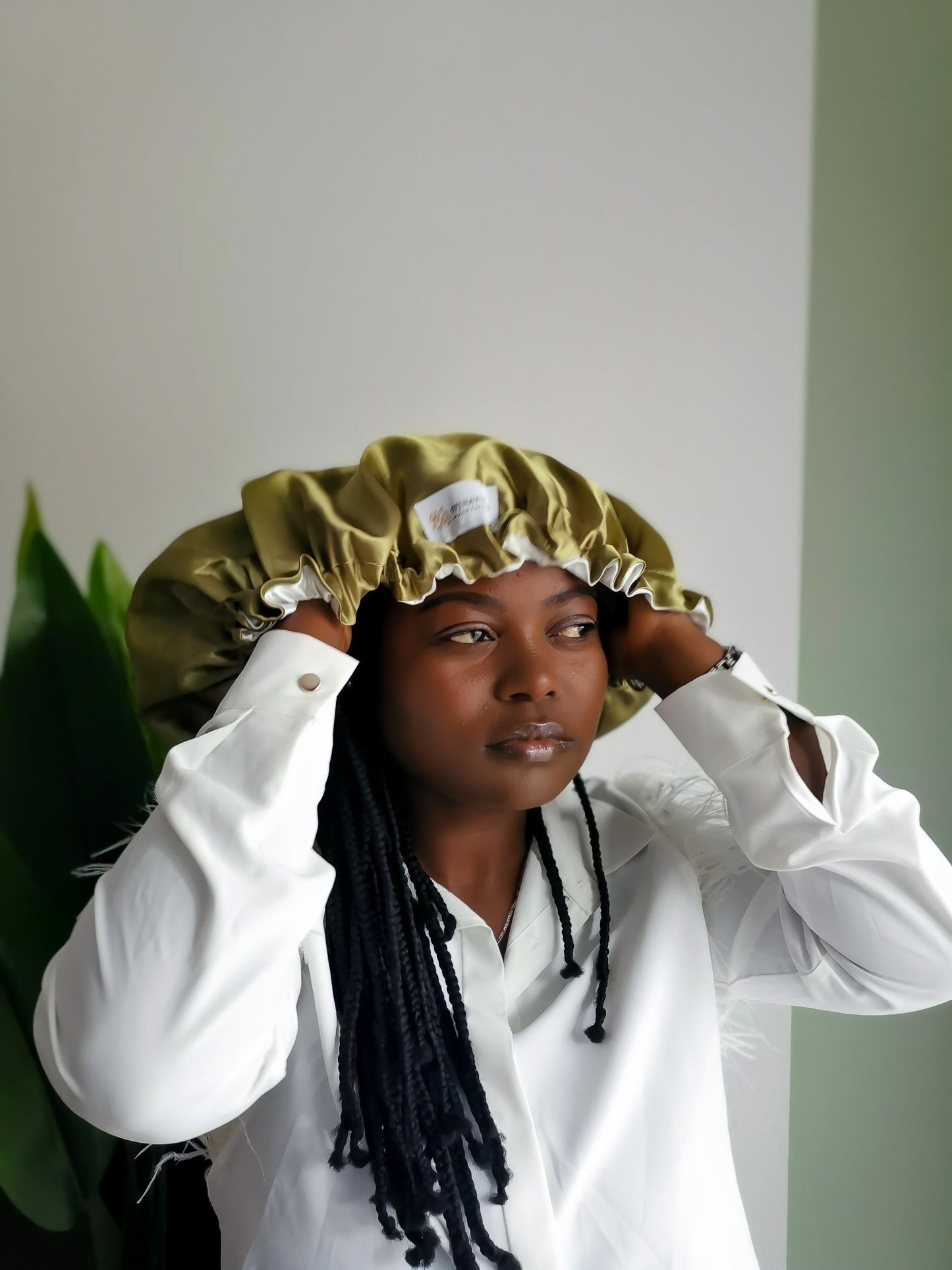 Mudia Satin Hair Bonnet - OTJ Naturals