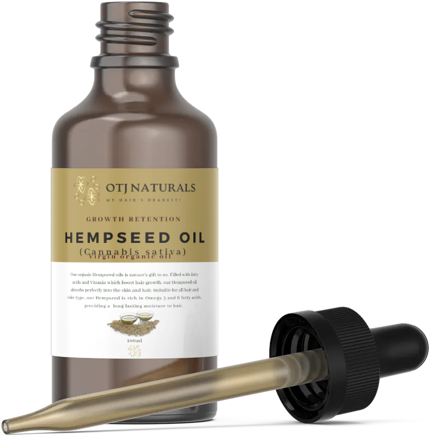 Organic hemp seed oil