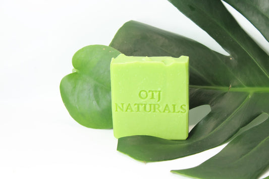 Grace Bar Body Soap with lemon shea - OTJ Naturals